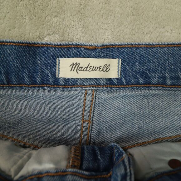 Madewell The Perfect Vintage Jean Medium Wash Raw-Hem Edition size 26 ankle - Picture 6 of 12
